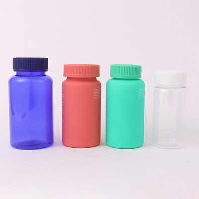 PET Soft Touch Matte Plastic Medicine Bottles 175cc Medicine Bottle Recycled