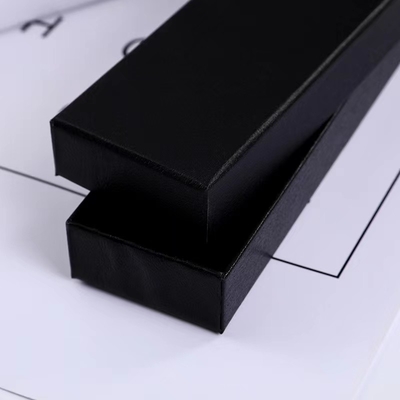 Customized Innovative Biodegradable Packaging Black Ink Pen Set Gift Boxes EVA Insert