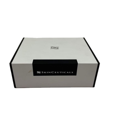 Luxury custom logo cardboard gift boxes skin care packing cosmetics bottles packaging box with magnetic lid
