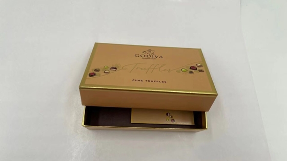 Chocolate Innovative Biodegradable Packaging Laser Holographic Box
