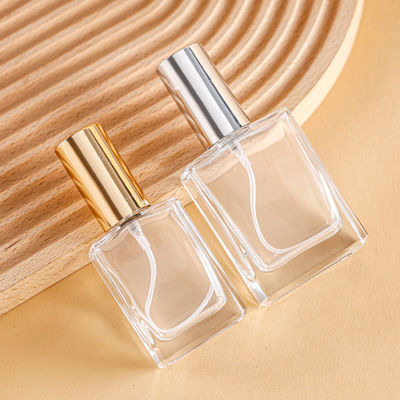 15ml 30ml 50ml 100ml Customized Logo Refillable Empty Black Perfume Bottle with Box Glass Body Alu Sprayer