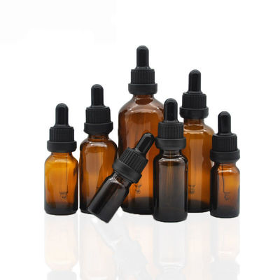 Good Empty Glass Small Oil Bottle 5ml 10ml 15ml 20ml 50ml 100ml with Dropper Sealing Type and Freely Provided Sample