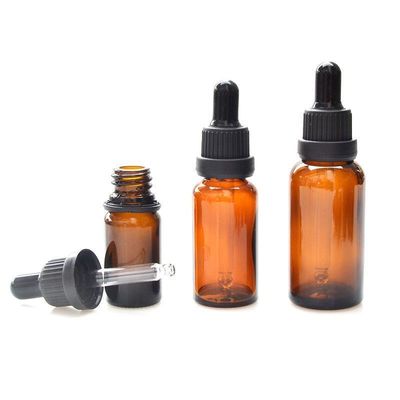 Good Empty Glass Small Oil Bottle 5ml 10ml 15ml 20ml 50ml 100ml with Dropper Sealing Type and Freely Provided Sample