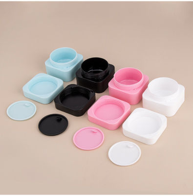 OEM/ODM Acceptable 1oz 2oz 5g 10g 20g 30ml 50ml Gold Lid Empty Plastic PP Nail Gel Jar for Screen Printing