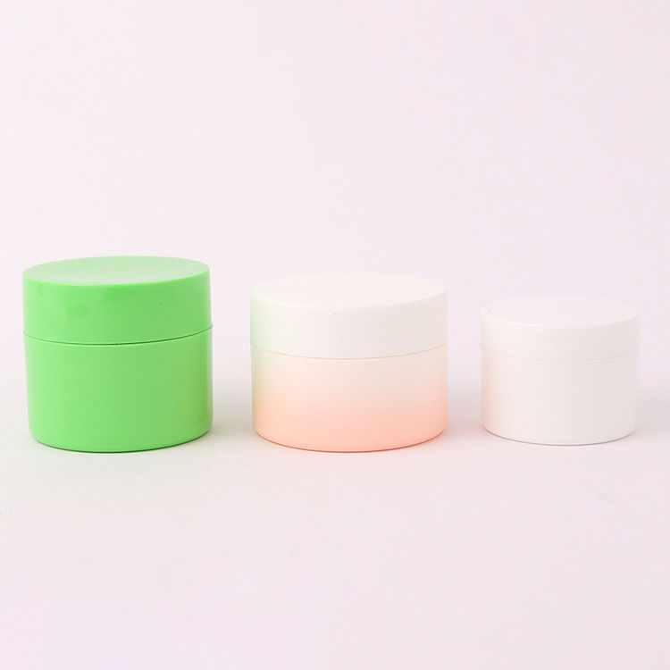 5g 10g 15g Small Eco Friendly Beauty Cream Jars for Empty Body Butter PP Container Plastic Soft Touch Cosmetic Jar Skin Care